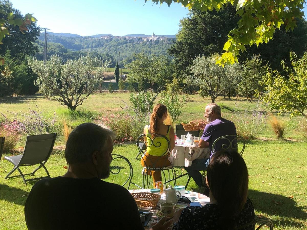 Mas La Cigaliere Bed & Breakfast Venasque Luaran gambar