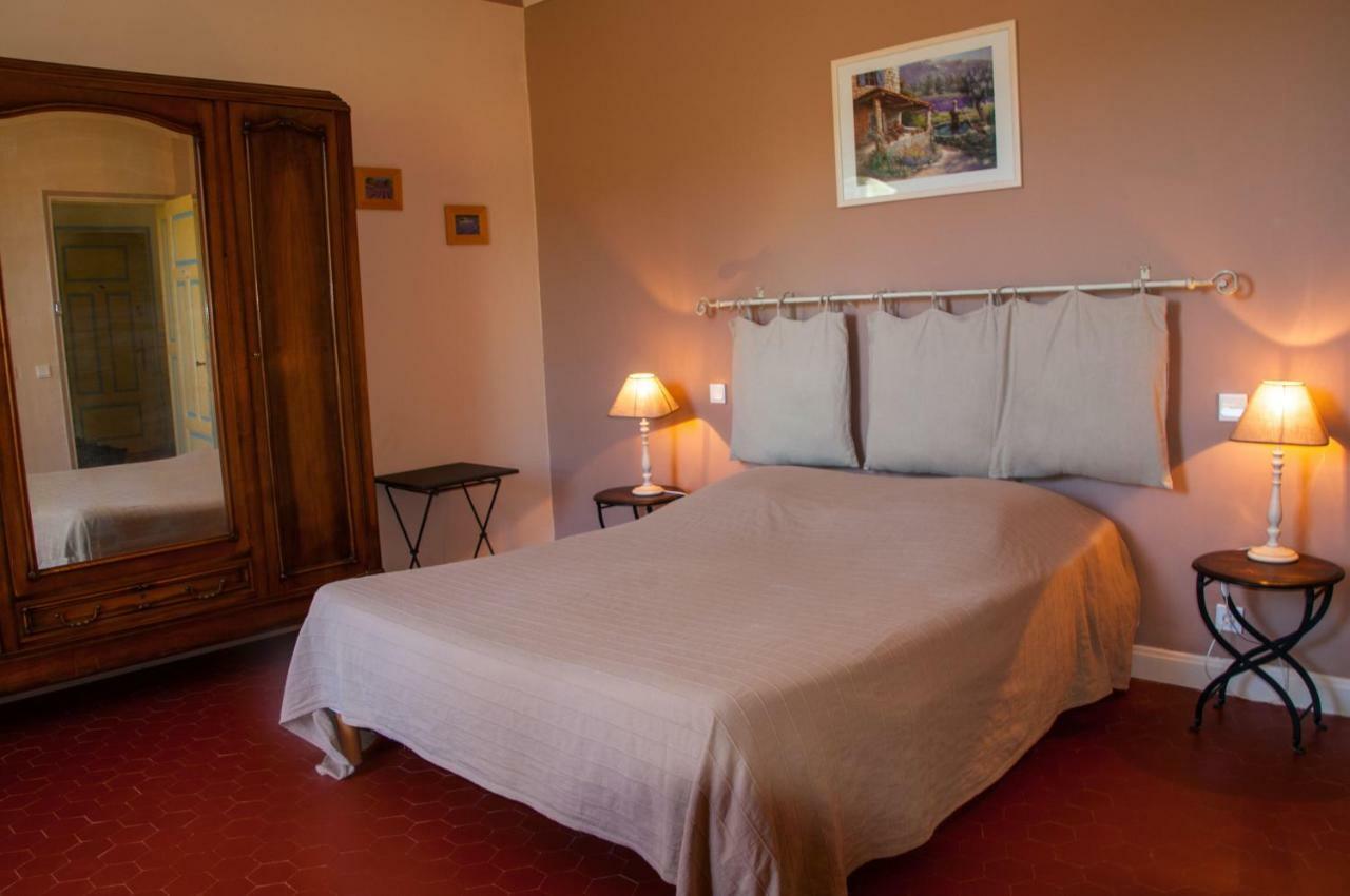 Mas La Cigaliere Bed & Breakfast Venasque Luaran gambar